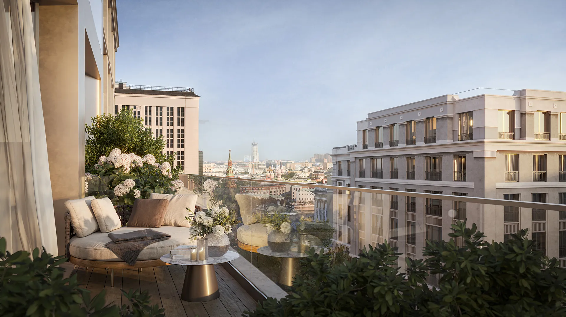 Luce project thumbnail — exterior 3D render of boutique residential building